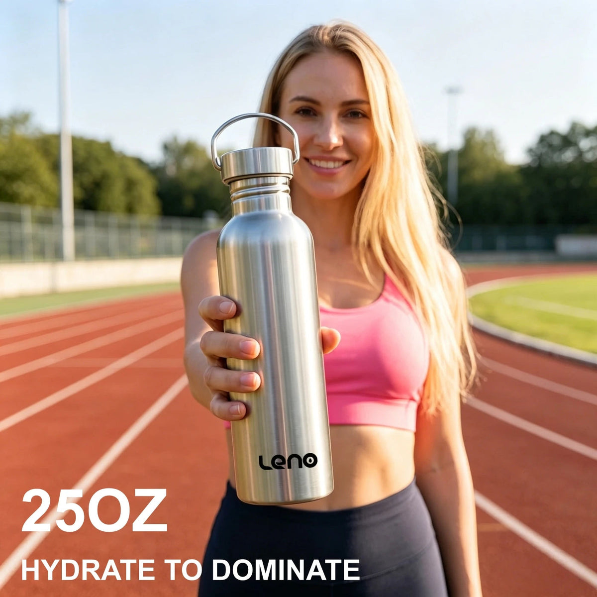 350-2000ml Stainless Steel Water Bottle Single Wall Metal Bottle for Camping Hiking Cycling Outdoor Sports Reusable Bottle NestNook