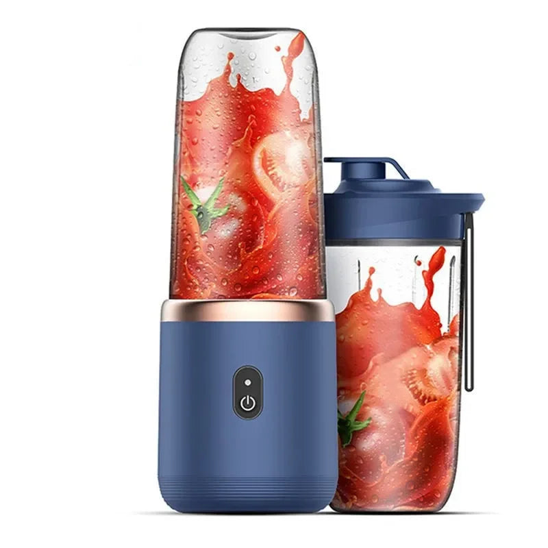 Portable Fruit Juice Blenders Summer Personal Electric Mini Bottle Home USB 6 Blades Juicer Cup Machine For Kitchen NestNook