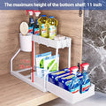 2-Tier Under-Sink Organizer Rack NestNook