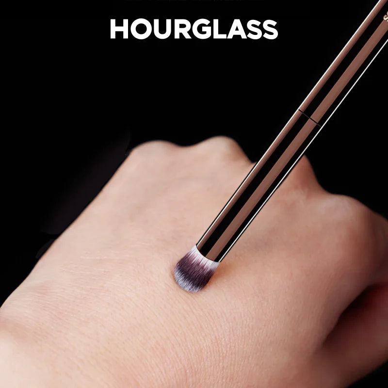 Hourglass Makeup Brushes Powder Foundation Concealer Blusher Bronzer Eye Shadow Eyebrow Eyeliner Sculpting Brush NestNook