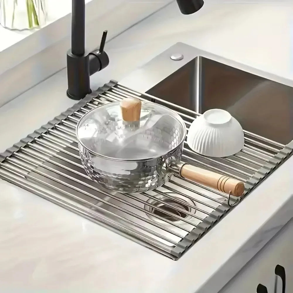Roll-Up Dish Drying Rack NestNook