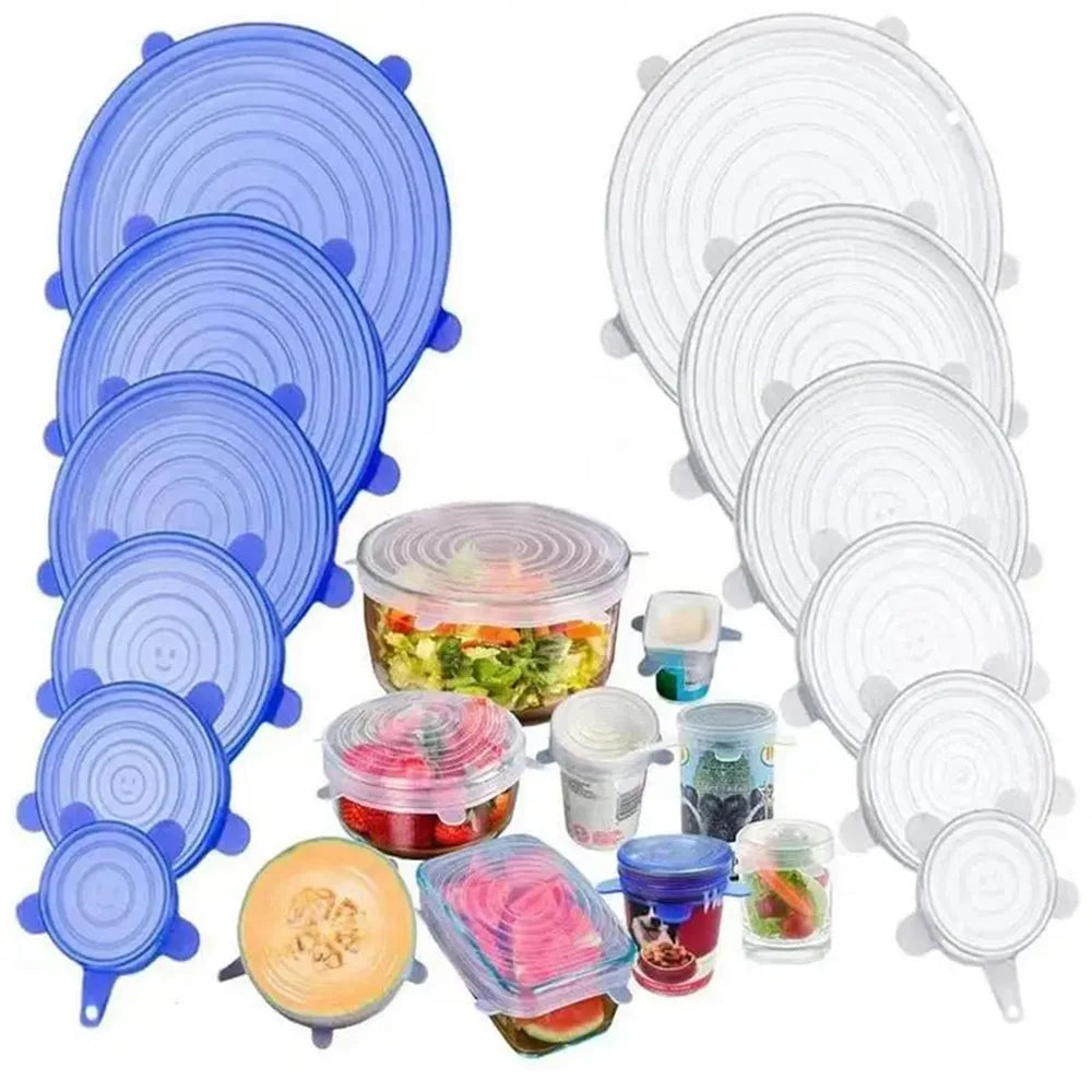 Silicone Stretch Lids (6-Pack) NestNook