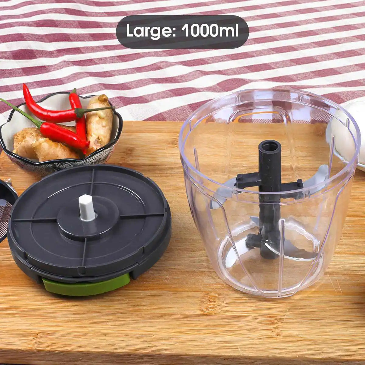 Pull-String Garlic & Veggie Chopper NestNook