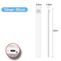 LED Cabinet Light USB Type-C Rechargeable Motion Sensor Led Lamp for Kitchen Wardrobe Cabinet Lighting 20cm/30cm/40cm/50cm/60cm NestNook