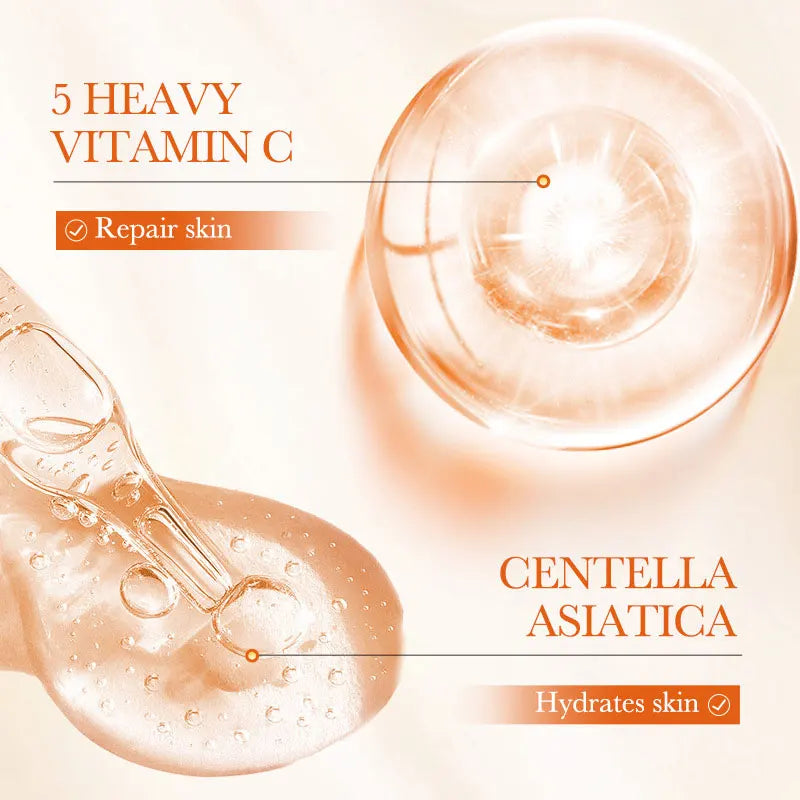 Vitamin C Hydrating Serum 5 Functions Facial Moisturizing Repair Essence Facial Shrink Pores Brightning Korean SkinCare Products NestNook