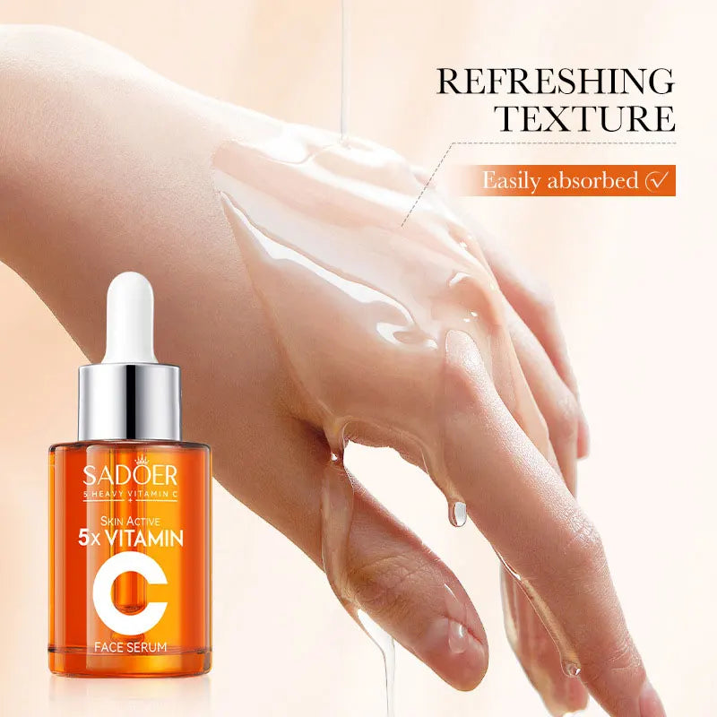 Vitamin C Hydrating Serum 5 Functions Facial Moisturizing Repair Essence Facial Shrink Pores Brightning Korean SkinCare Products NestNook