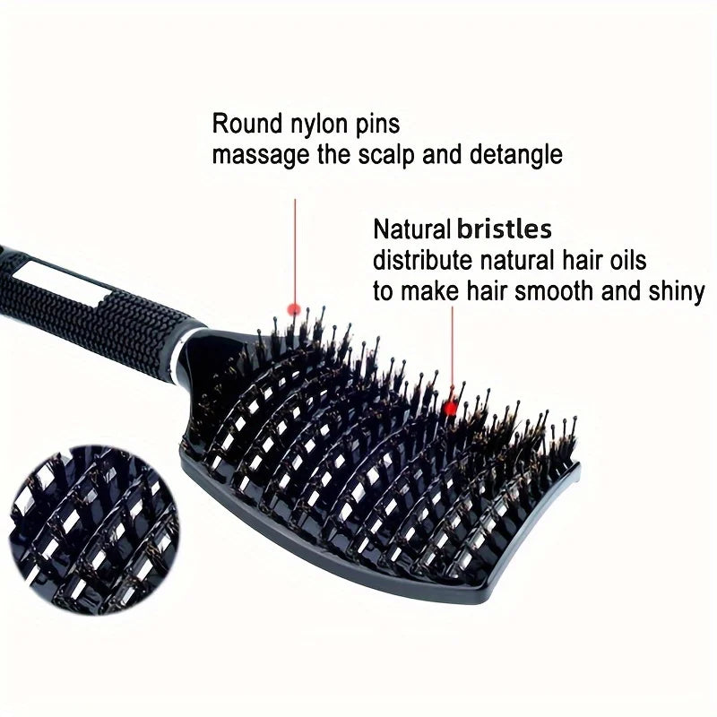 1pc Magic Scalp Massage Hair Brush for Women - Professional Detangling Tool for Wet Curly Hair - Hairdressing Tool NestNook