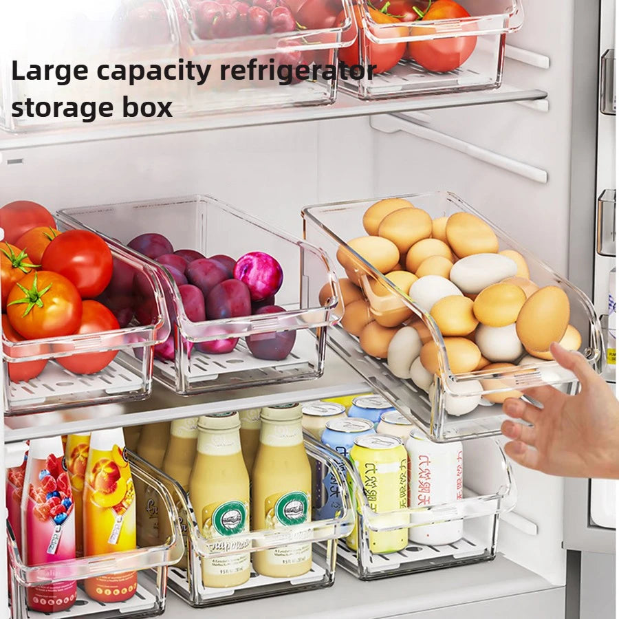 Clear Fridge Organizer Bins (Set) NestNook