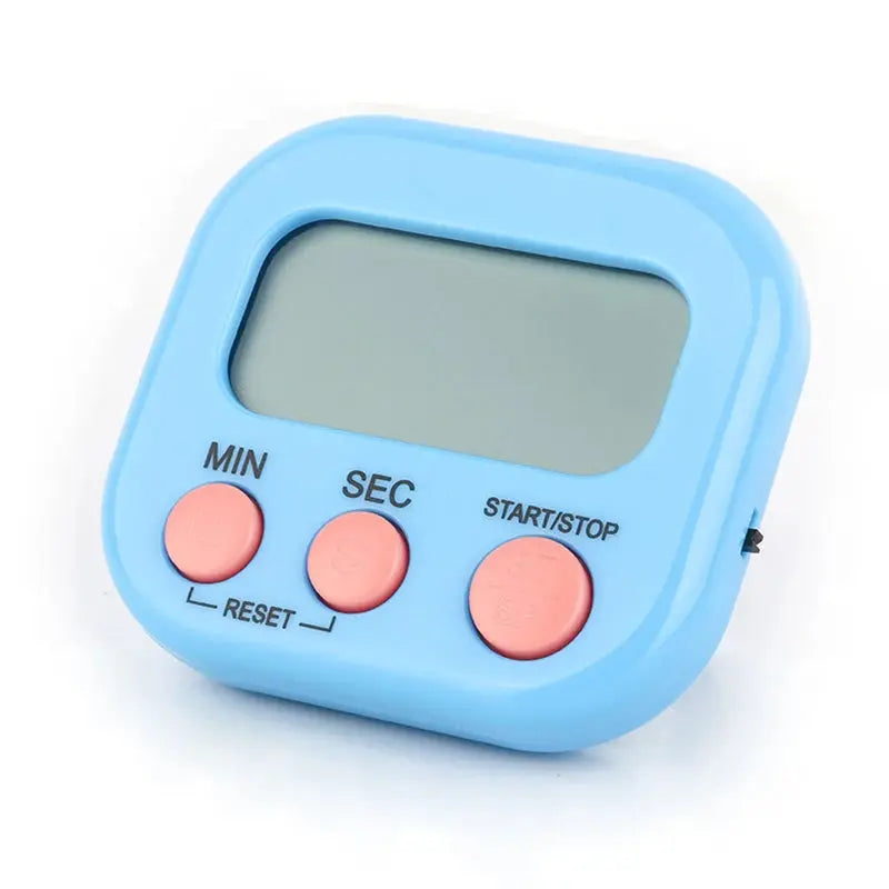Digital Kitchen Timer for 99 Minutes Cooking Countdown with Magnetic Tool Timing Cook Friendly Alarm Clock Counter with Stand NestNook