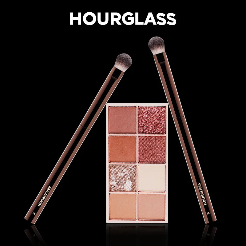 Hourglass Makeup Brushes Powder Foundation Concealer Blusher Bronzer Eye Shadow Eyebrow Eyeliner Sculpting Brush NestNook