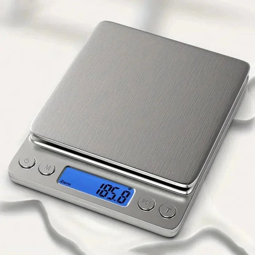 Digital Kitchen Scale Stainless Steel Food Scale with LCD Display for Precise Weighing of Cooking Ingredients Diet NestNook