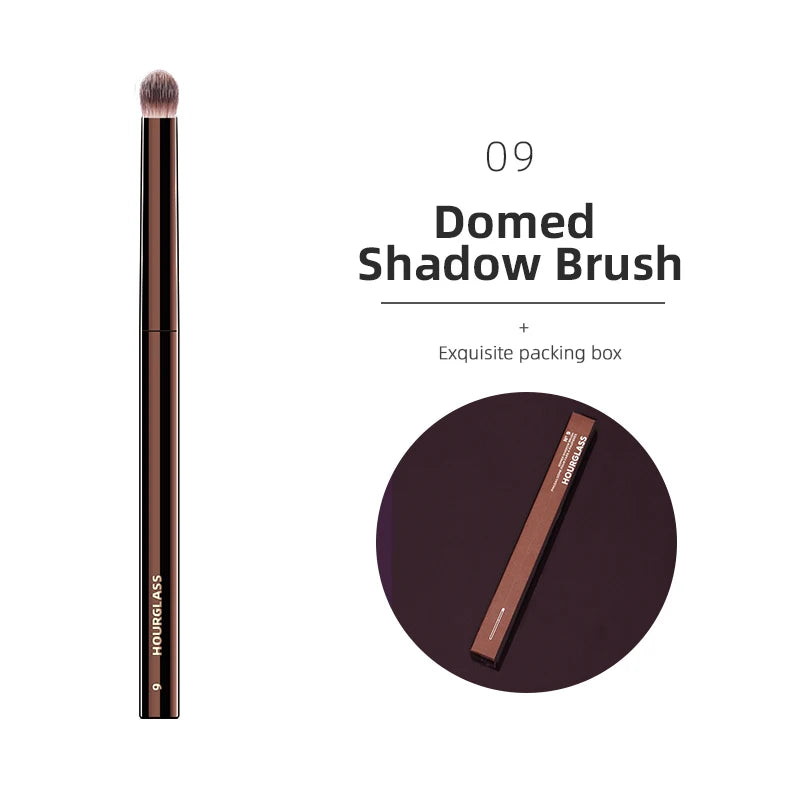 Hourglass Makeup Brushes Powder Foundation Concealer Blusher Bronzer Eye Shadow Eyebrow Eyeliner Sculpting Brush NestNook
