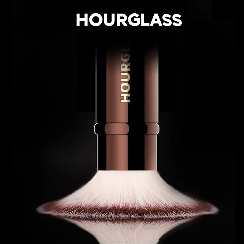 Hourglass Makeup Brushes Powder Foundation Concealer Blusher Bronzer Eye Shadow Eyebrow Eyeliner Sculpting Brush NestNook
