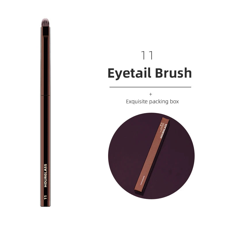 Hourglass Makeup Brushes Powder Foundation Concealer Blusher Bronzer Eye Shadow Eyebrow Eyeliner Sculpting Brush NestNook