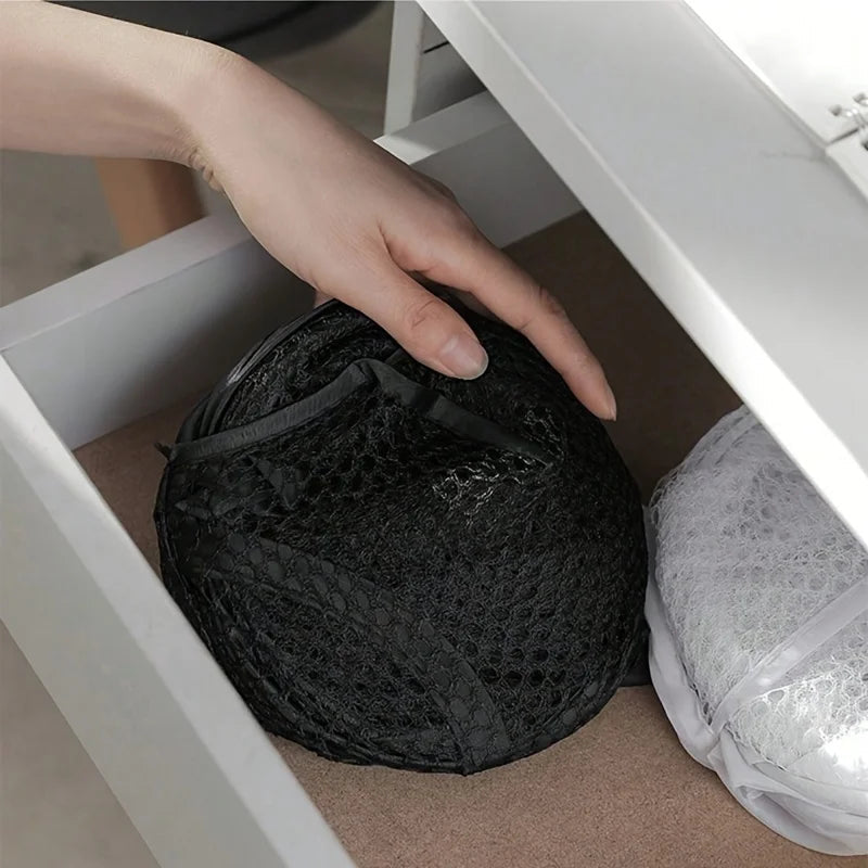 Collapsible Pop-up Mesh Laundry Basket NestNook