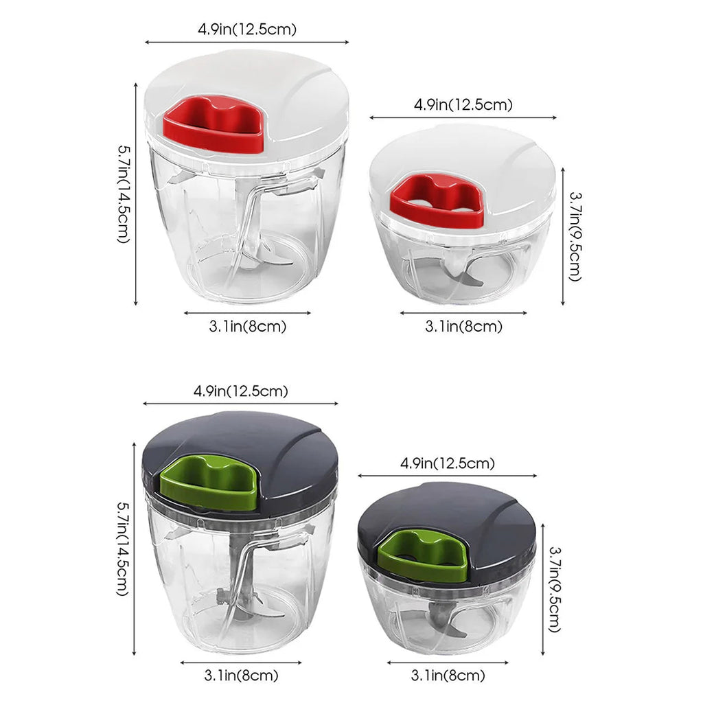 Pull-String Garlic & Veggie Chopper NestNook