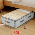 Large Capacity Under Bed Storage Bag – Non-Woven, Clear Window NestNook