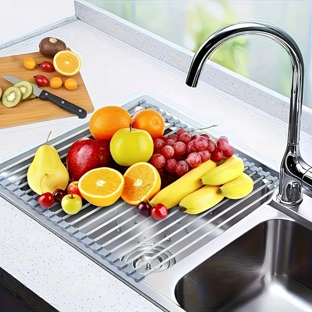 Roll-Up Dish Drying Rack NestNook
