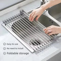 Roll-Up Dish Drying Rack NestNook