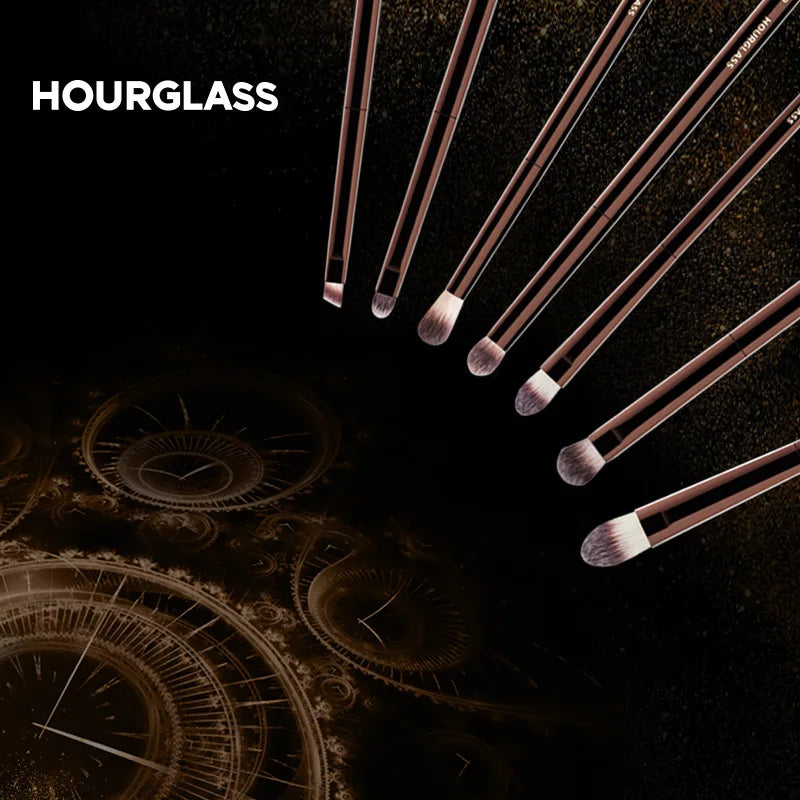 Hourglass Makeup Brushes Powder Foundation Concealer Blusher Bronzer Eye Shadow Eyebrow Eyeliner Sculpting Brush NestNook