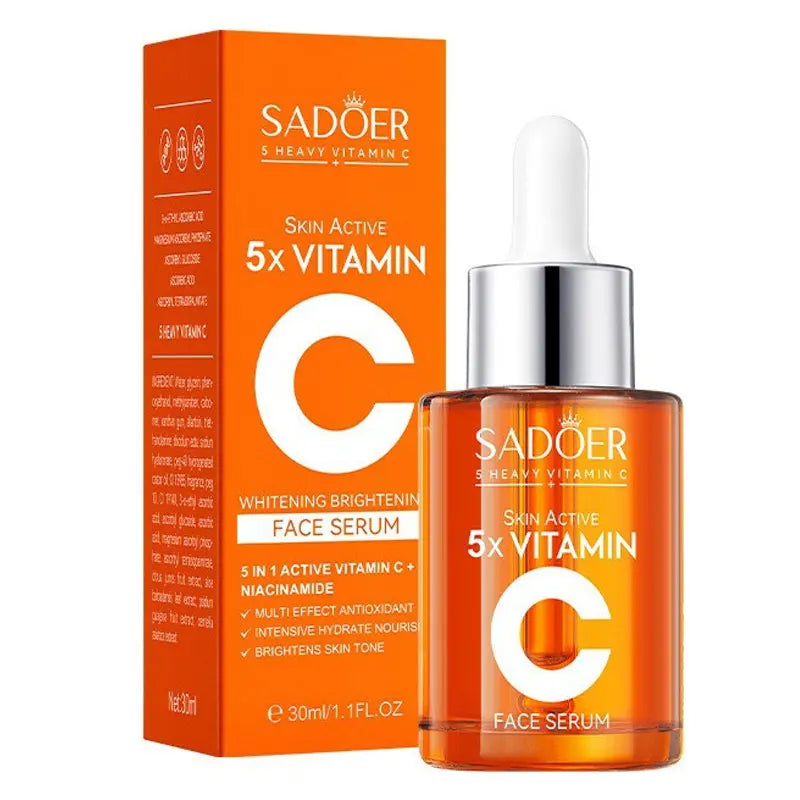 Vitamin C Hydrating Serum 5 Functions Facial Moisturizing Repair Essence Facial Shrink Pores Brightning Korean SkinCare Products NestNook