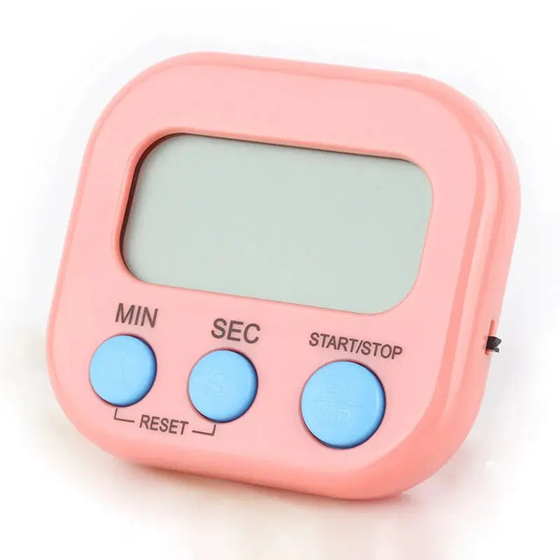 Digital Kitchen Timer for 99 Minutes Cooking Countdown with Magnetic Tool Timing Cook Friendly Alarm Clock Counter with Stand NestNook