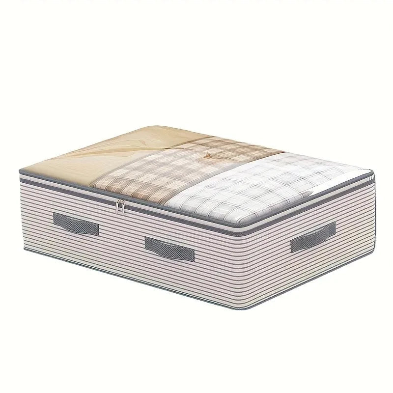 Large Capacity Under Bed Storage Bag – Non-Woven, Clear Window NestNook