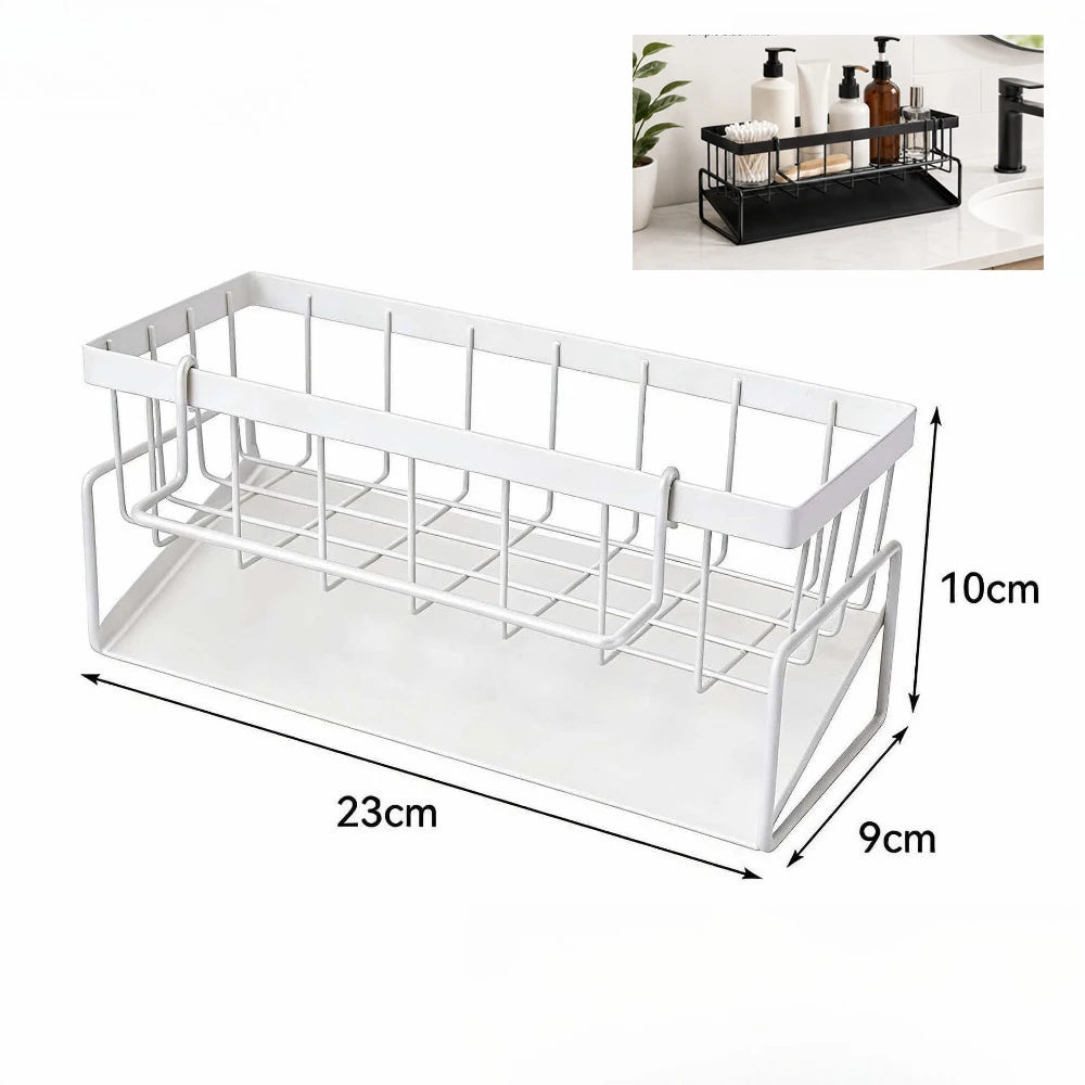 Kitchen Sink Drain Rack Sponge Storage Flexible Faucet Holder Soap Drainer Towel Rack Shelf Organizer Kitchen Accessories NestNook
