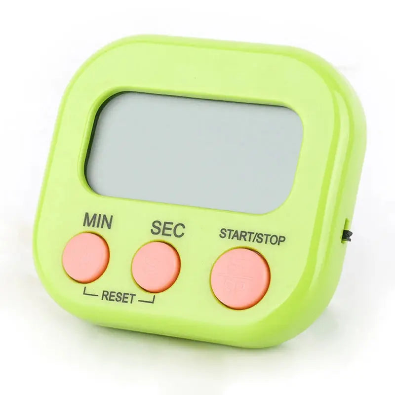 Digital Kitchen Timer for 99 Minutes Cooking Countdown with Magnetic Tool Timing Cook Friendly Alarm Clock Counter with Stand NestNook