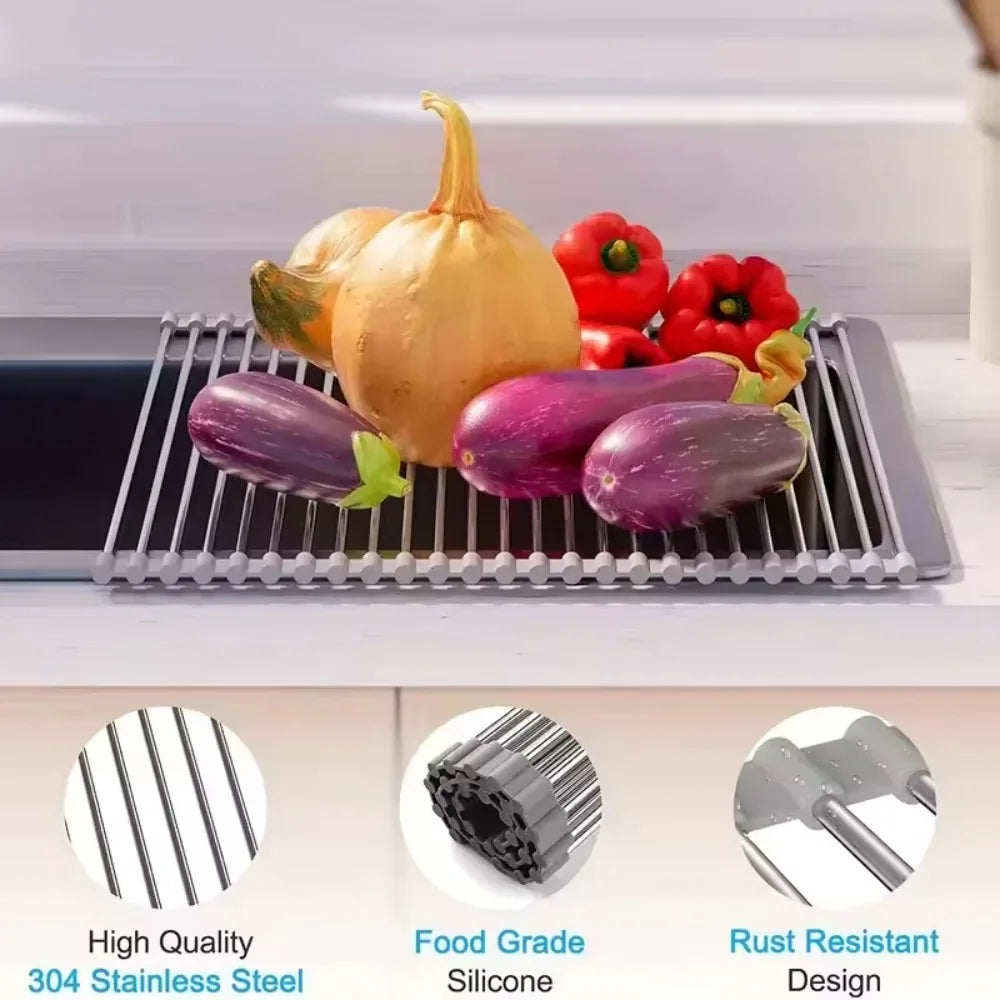 Roll-Up Dish Drying Rack NestNook